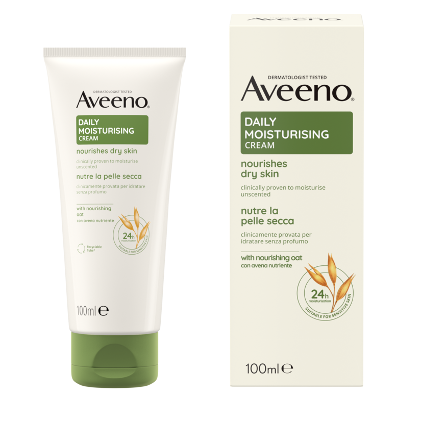 AVEENO - Daily Moisturising Face & Body Cream Ενυδατική Κρέμα Προσώπου & Σώματος - 100ml